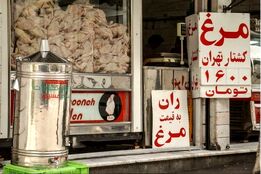 قیمت گوشت مرغ در سال 1393/ در تقویم تاریخ