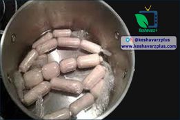آموزش سوسیس مرغ خانگی با روشی آسان در منزل