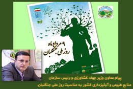 مرزبانان سبز وطن؛ نگهبانان بی‌ادعای انفال الهی/پیام رئیس سازمان منابع طبیعی و آبخیزداری کشور به مناسبت روز ملی جنگلبان