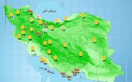 هواشناسی 1404/08/24 رگبار و رعدوبرق در مناطق غربی کشور