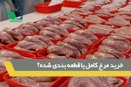 خرید مرغ کامل یا قطعه بندی شده؟