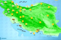 هواشناسی 1404/05/16 باد و باران در برخی نقاط کشور