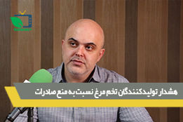 هشدار تولیدکنندگان تخم مرغ نسبت به منع صادرات 